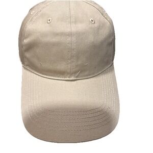LCCLTTY Baseball Cap Size OSFM Beige NWT 100% Cotton H90